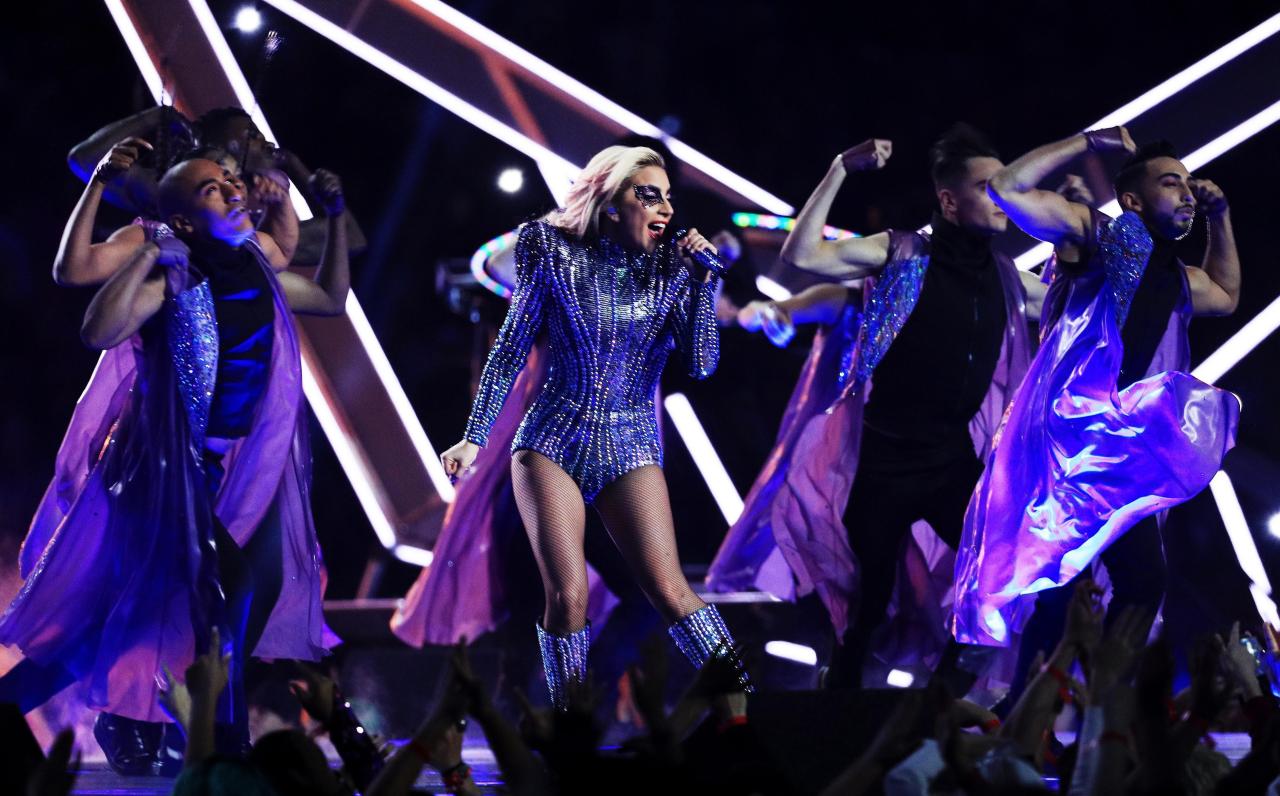  Lady Gaga wowed with her high energy routine