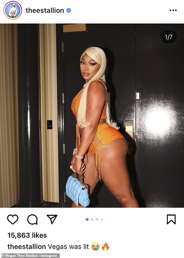 Sin City style: She's on a career high right now. And Megan Thee Stallion decided to spend the Independence Day holiday weekend partying in Las Vegas