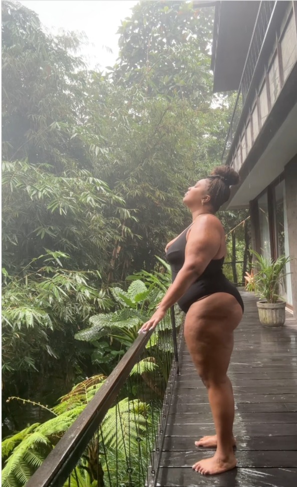 Lizzo in Bali.