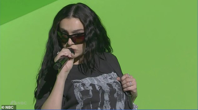 Charli XCX has fully admitted she's 'not a great singer' so it came as no surprise for fans that she used Auto-Tune to automatically measure and correct her pitch during both of her musical performances on Saturday Night Live